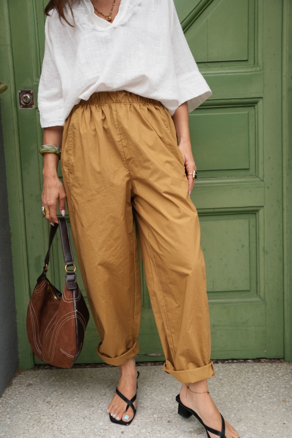 Pantalon Camel JUDIE Johanna - 1 | Accueil 2
