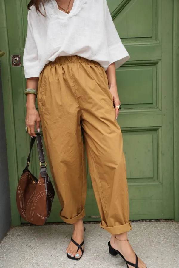 Pantalon Camel JUDIE Johanna - 1 | Accueil 2