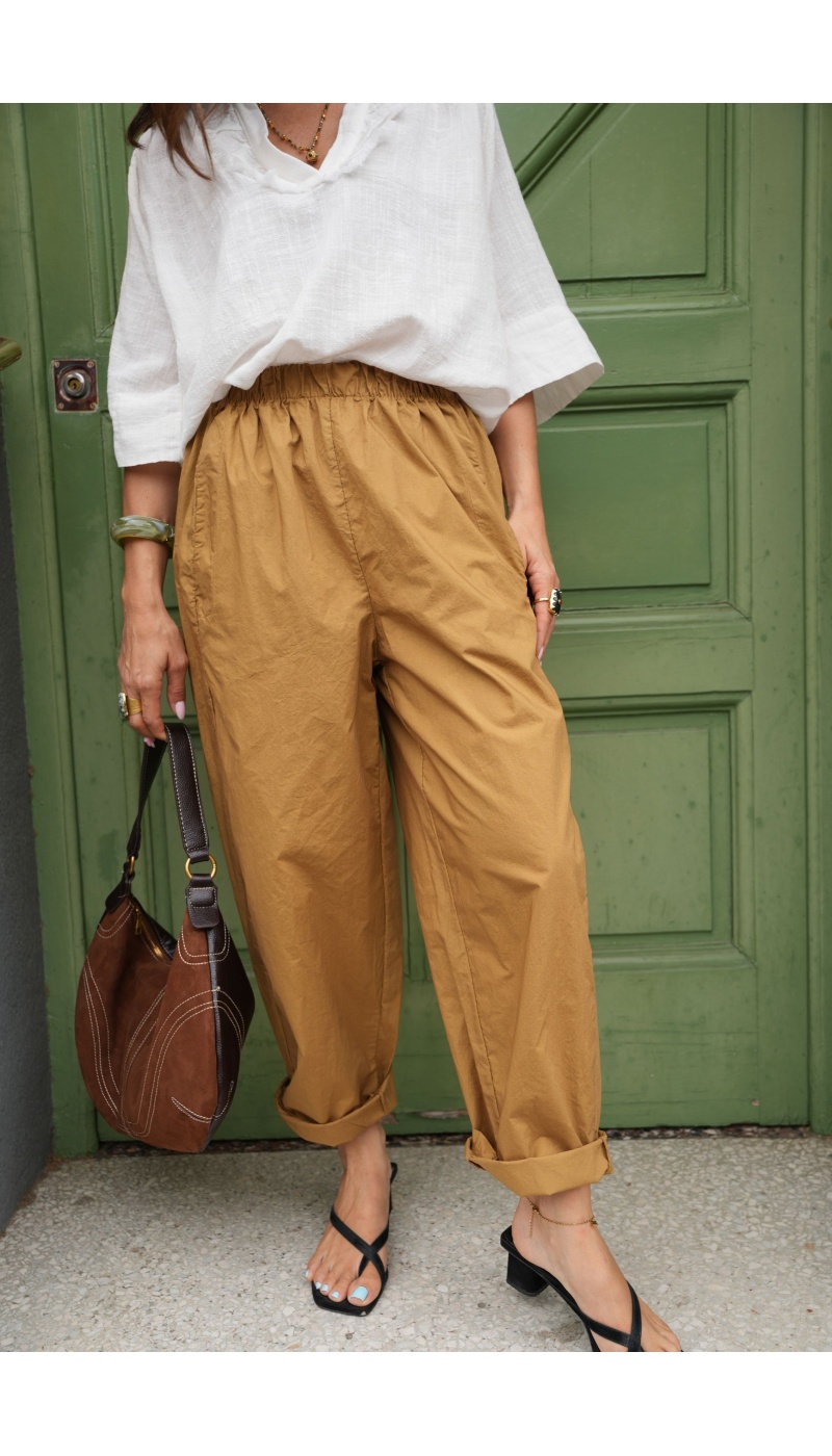 johanna toutoun CAMEL PANTALON FEMME Johanna - 2 | Benvenuto