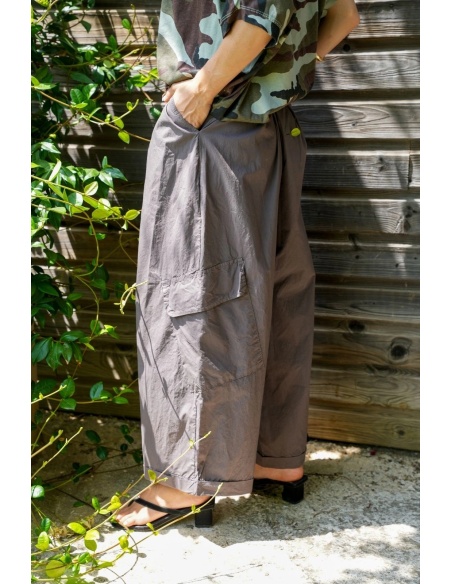 Pantalon Marron Johanna MYOSOTIS Johanna - 4 | Accueil