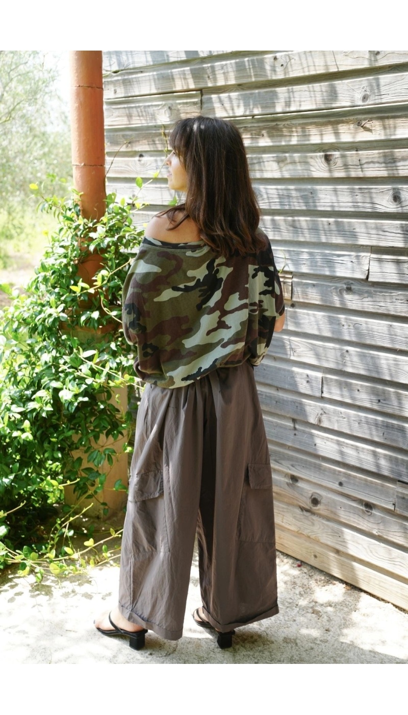 Pantalon Marron Johanna MYOSOTIS Johanna - 6 | Accueil