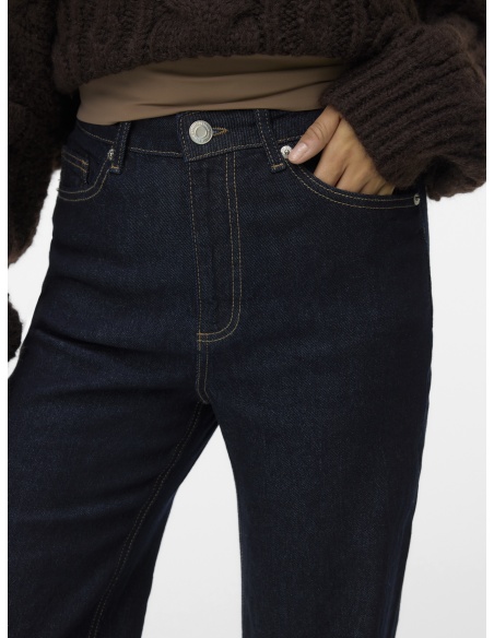 Jean Bleu Foncé Denim longueur 32 VMTESSA Vero Moda - 3 | Accueil