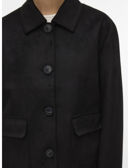 Veste Suédine Noire VMJOSE Vero Moda - 4 | Accueil