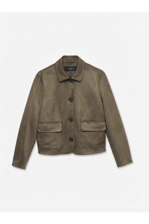 Veste Suédine Marron VMJOSE Vero Moda - 1 | Accueil 2