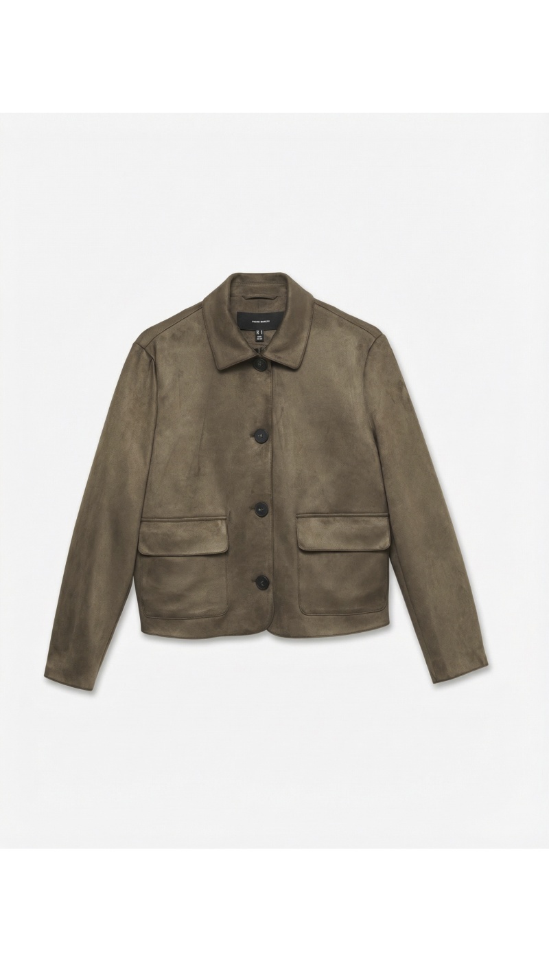 Veste Suédine Marron VMJOSE Vero Moda - 2 | Accueil