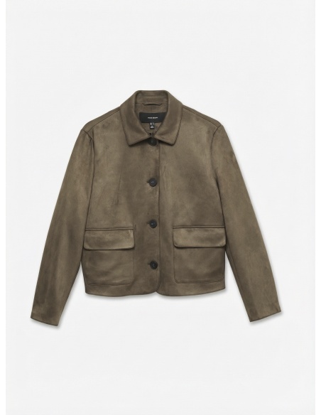 Veste Suédine Marron VMJOSE Vero Moda - 2 | Accueil