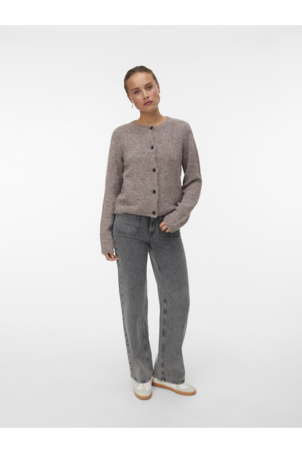 Cardigan Maille Marron VMNOVAH Vero Moda - 3 | Accueil 2
