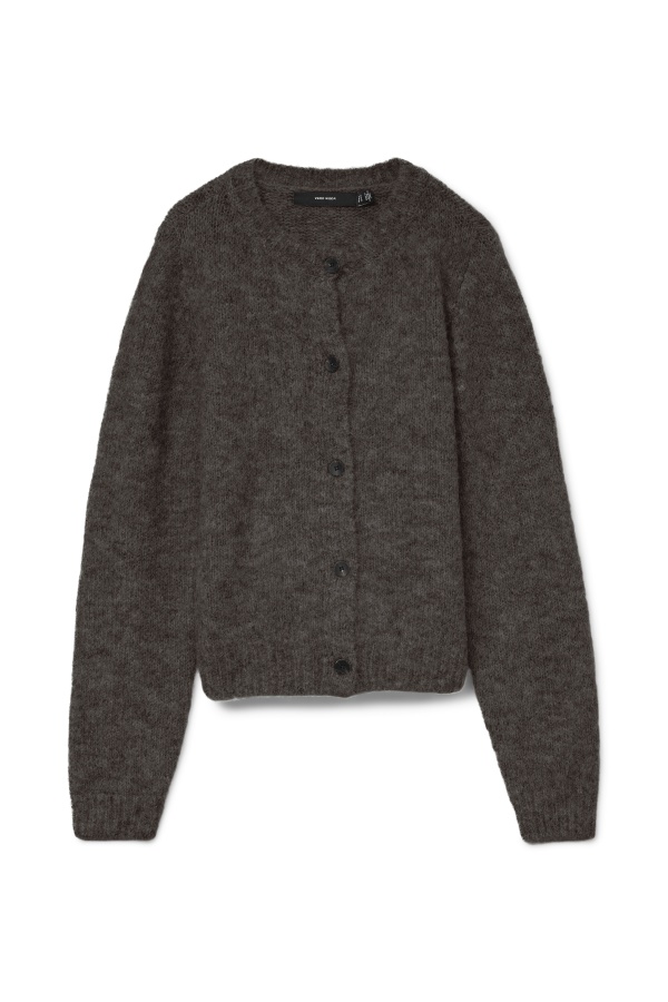 Cardigan Maille Choco VMNOVAH Vero Moda - 1 | Accueil