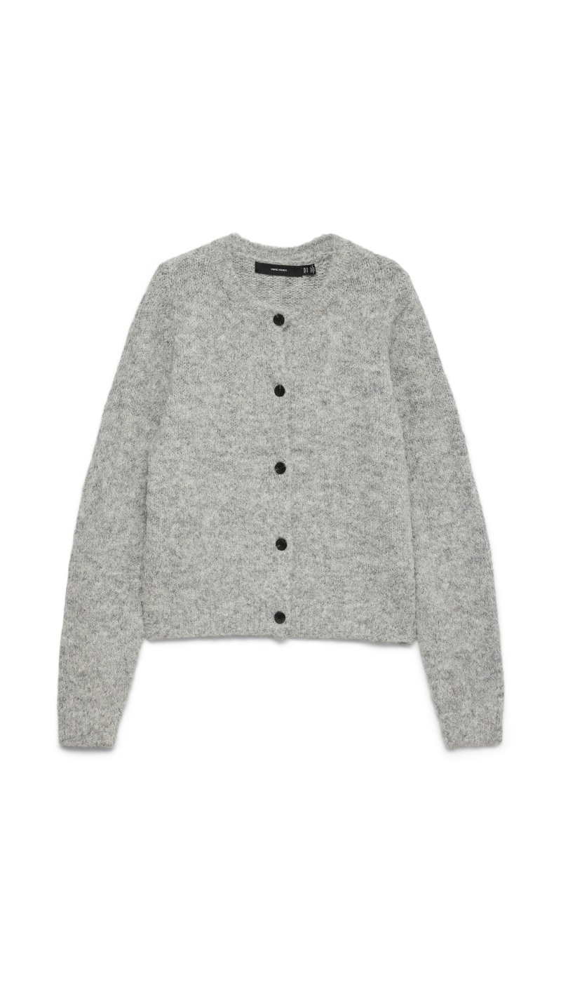 Cardigan Maille Gris VMNOVAH Vero Moda - 1 | Accueil