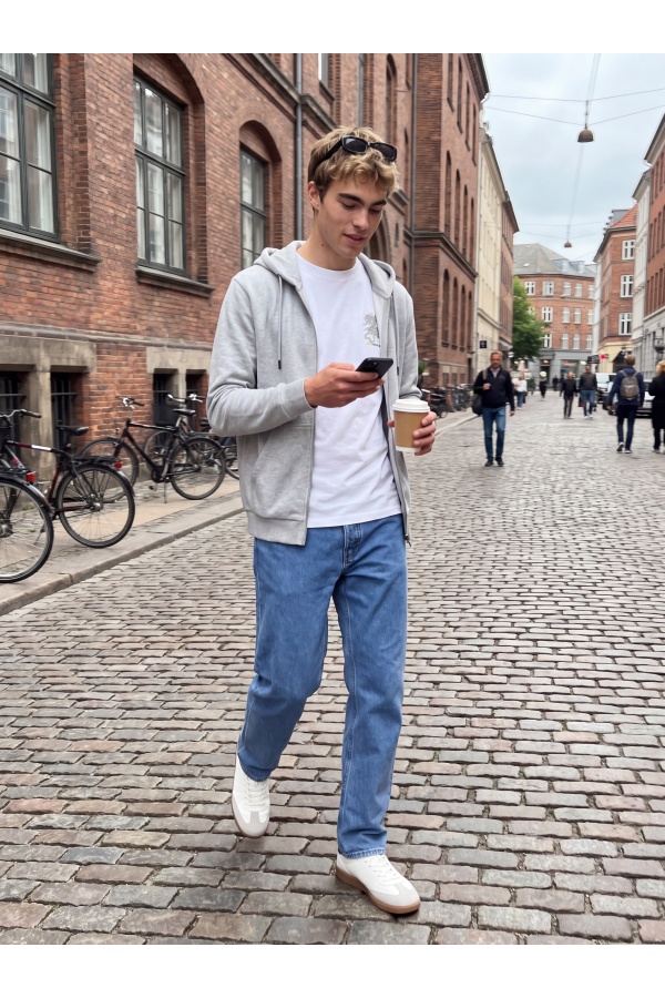 SWEAT LIGHT GREY PER Jack&Jones - 6 | Welcome