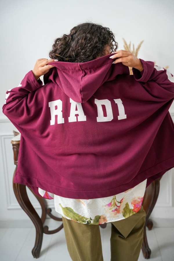Veste Zippé Capuche Bordeaux Banditas ADHARA BANDITAS - 1 | Accueil