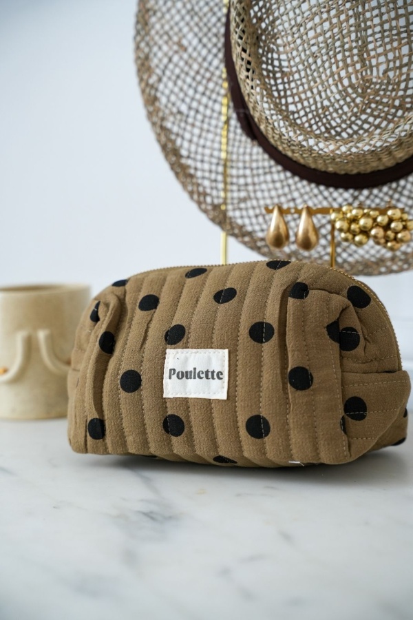 Pochette Kaki Noir POULETTE Noho - 1 | Accueil