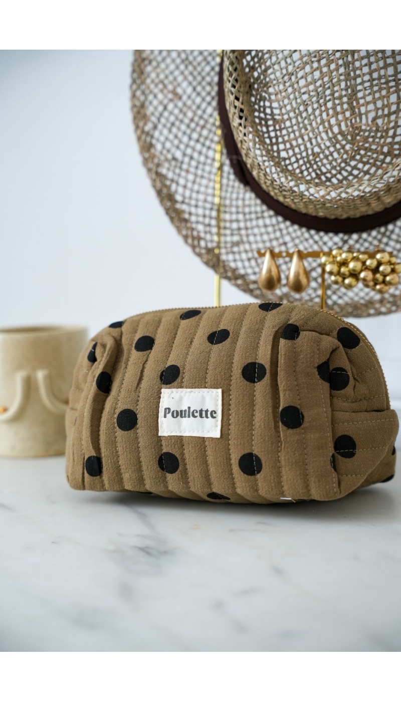 Pochette Kaki Noir POULETTE Noho - 1 | Accueil