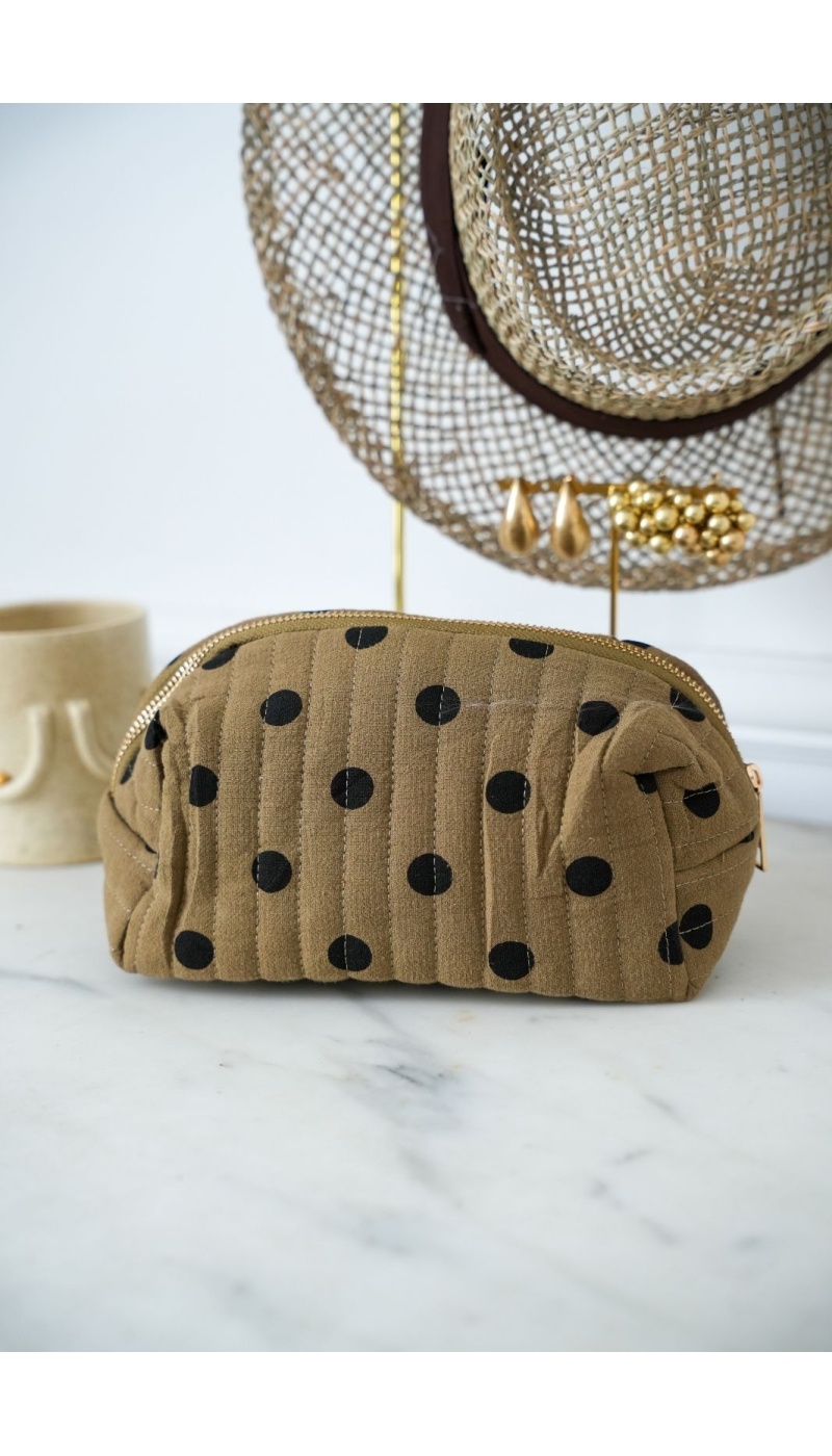 Pochette Kaki Noir POULETTE Noho - 2 | Accueil