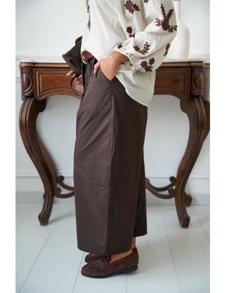 Pantalon Ample Choco STAMFORD Noho - 3 | Accueil