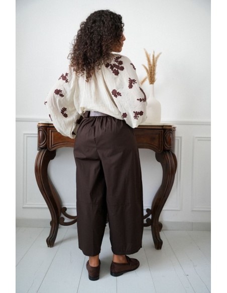 Pantalon Ample Choco STAMFORD Noho - 2 | Accueil