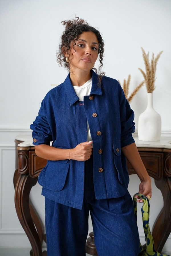 Veste Jean Brut WOODMERE Noho - 1 | Accueil 2