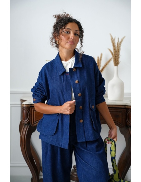 Veste Jean Brut WOODMERE Noho - 2 | Accueil