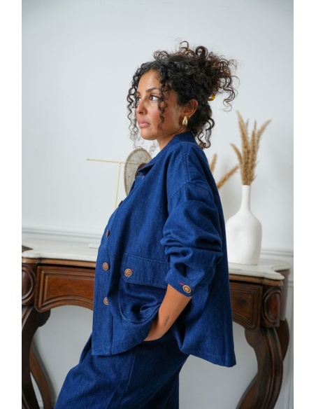 Veste Jean Brut WOODMERE Noho - 5 | Accueil