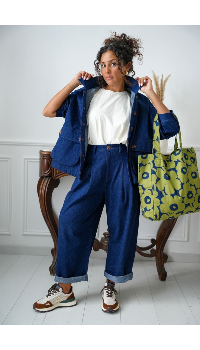 Pantalon Large Brut WETSBURY Noho - 1 | Accueil