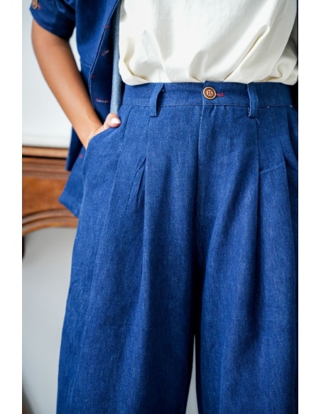 Pantalon Large Brut WETSBURY Noho - 4 | Accueil