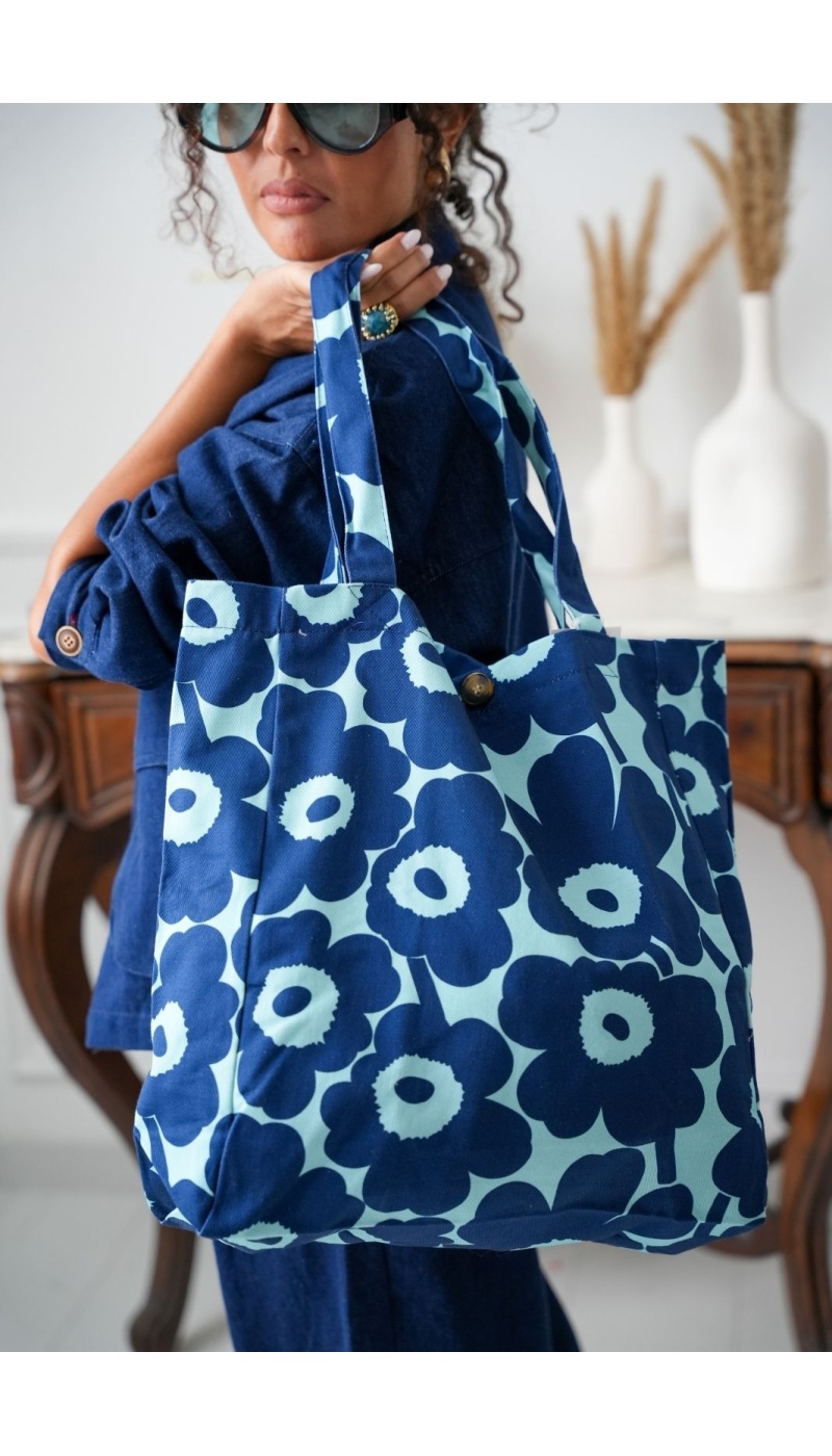 Tote Bag Ciel Marine WALES Noho - 2 | Accueil
