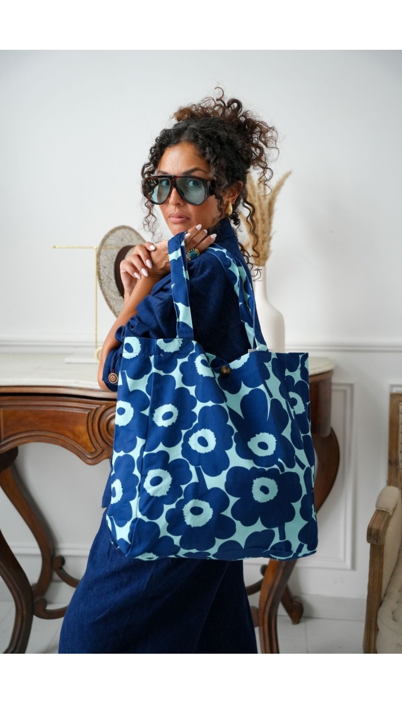 Tote Bag Ciel Marine WALES Noho - 1 | Accueil