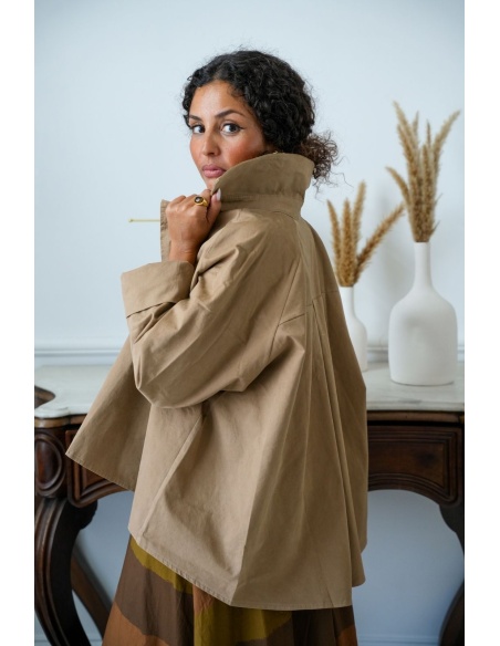 Veste Chemisier Beige RICHMOND Noho - 2 | Accueil