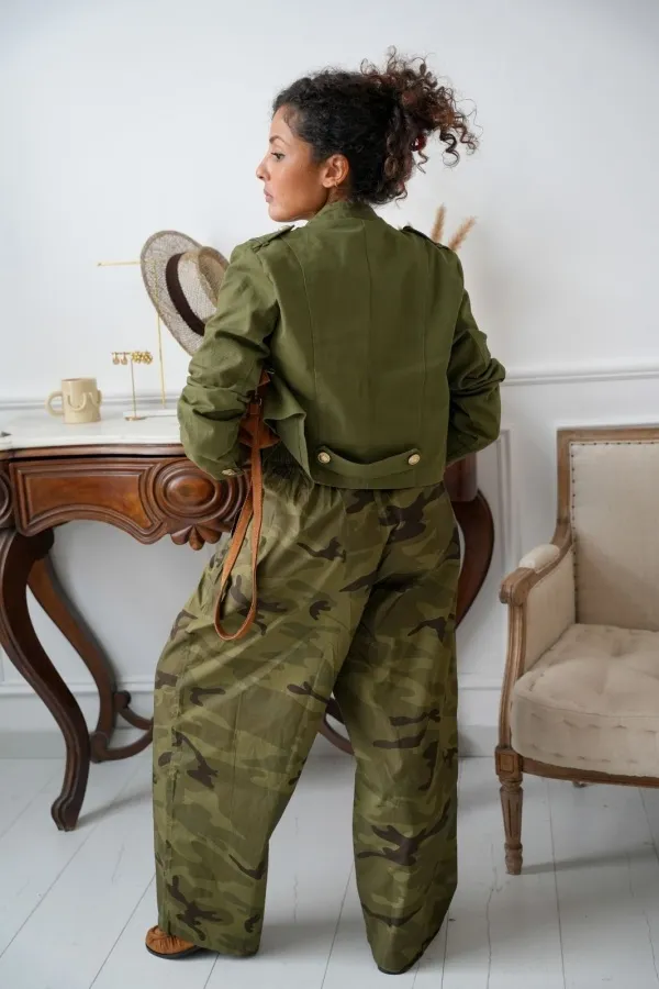 Pantalon Camouflage Large MARLOW Noho - 1 | Accueil 2