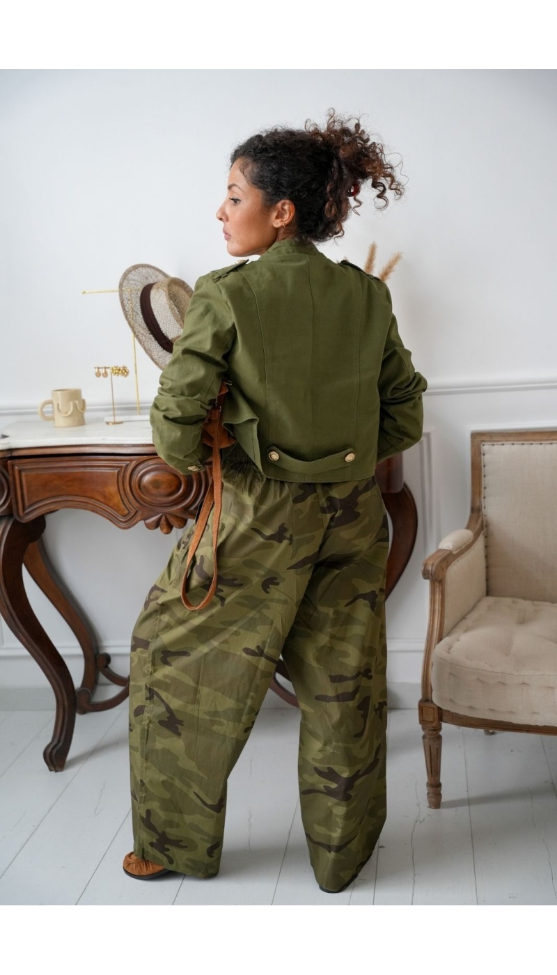 Pantalon Camouflage Large MARLOW Noho - 2 | Accueil
