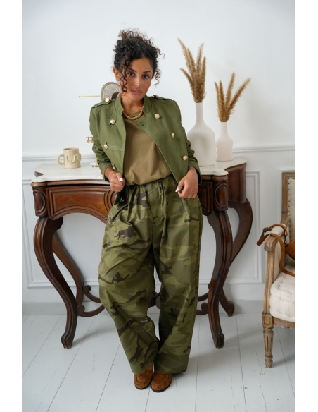 Pantalon Camouflage Large MARLOW Noho - 1 | Accueil