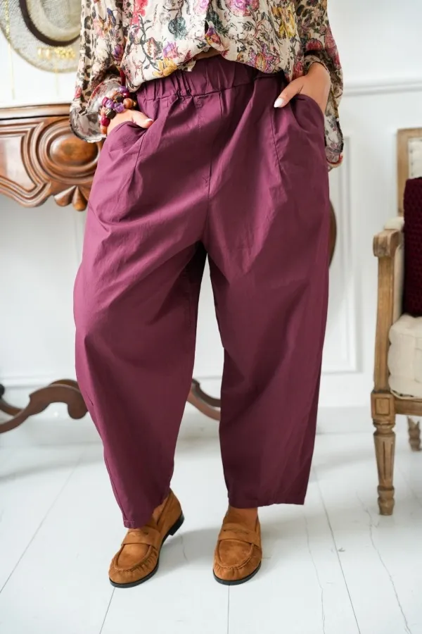 Pantalon Bordeaux BAKER Noho - 1 | BAS 2