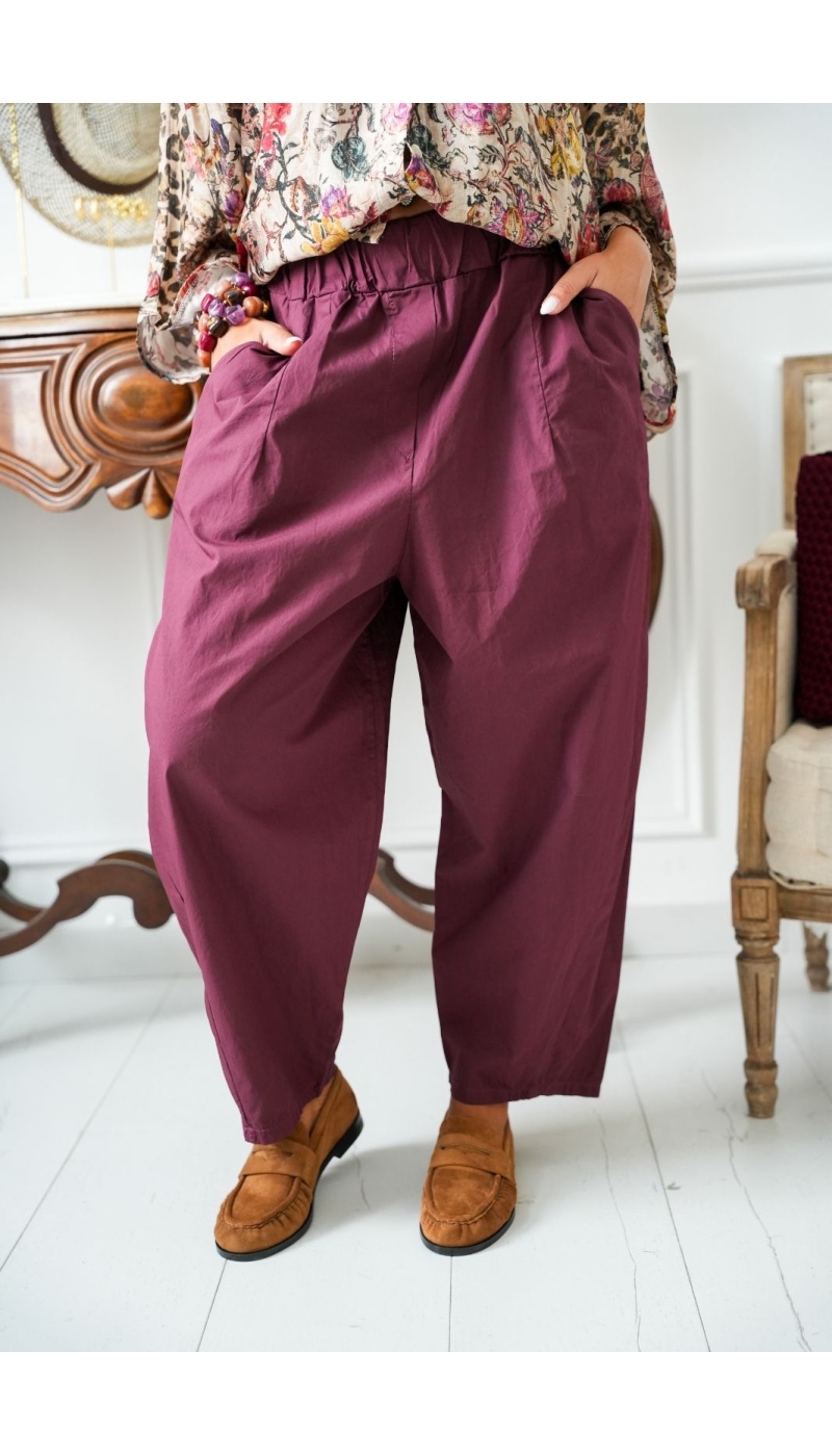 Pantalon Bordeaux BAKER Noho - 2 | BAS