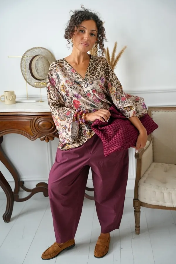 Pantalon Bordeaux BAKER Noho - 1 | BAS