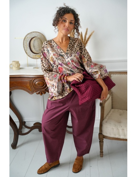 Pantalon Bordeaux BAKER Noho - 1 | BAS