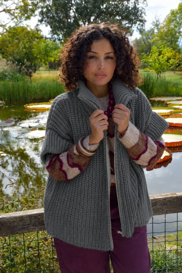 GILET FEMME ANTHRA H26 Noho - 1 | Welcome
