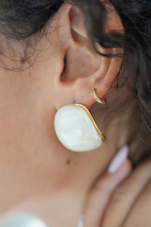 BOUCLES D'OREILLES BEIGE H26 Noho - 1 | Bem-vindo 2