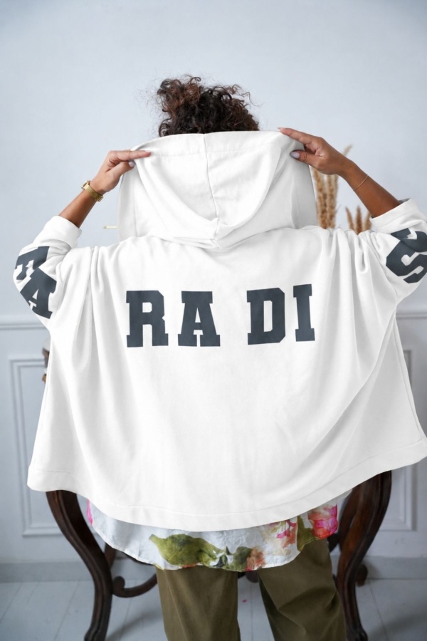 Veste Zippé Capuche Écru Banditas ADHARA BANDITAS - 1 | Benvenuto