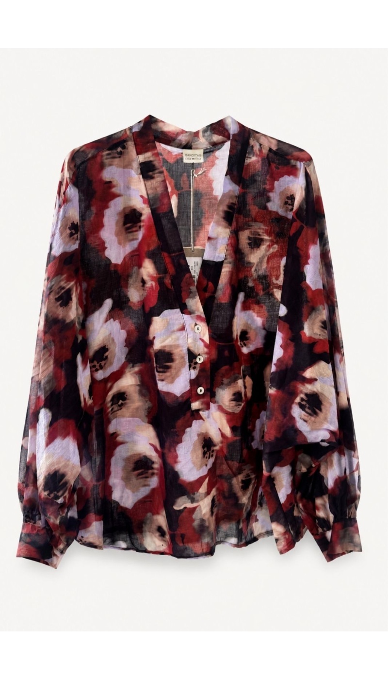 BLOUSE IMPRI NOIR H26 Noho - 1 | Bem-vindo