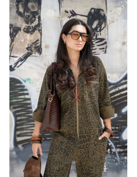 Sac Tressé Marron JULIANA Noho - 4 | Accueil