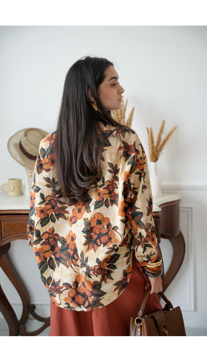 Blouse Fleurs Banditas SOFFIANO BANDITAS - 3 | Accueil