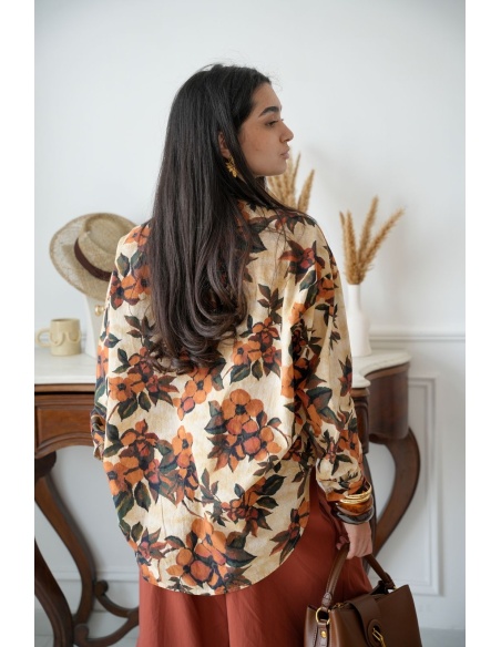Blouse Fleurs Banditas SOFFIANO BANDITAS - 3 | Accueil