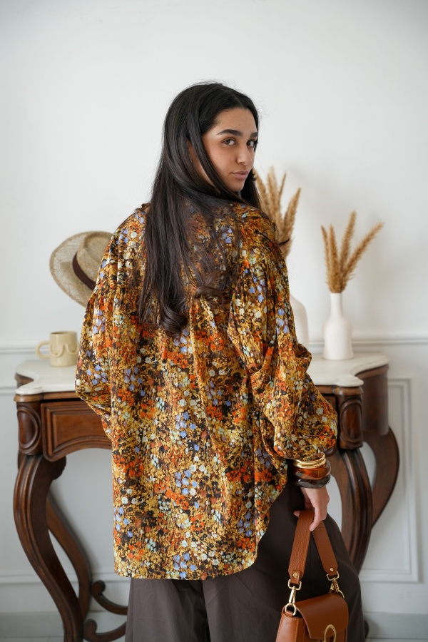 Blouse Banditas Moutarde PANDORA BANDITAS - 1 | Accueil 2
