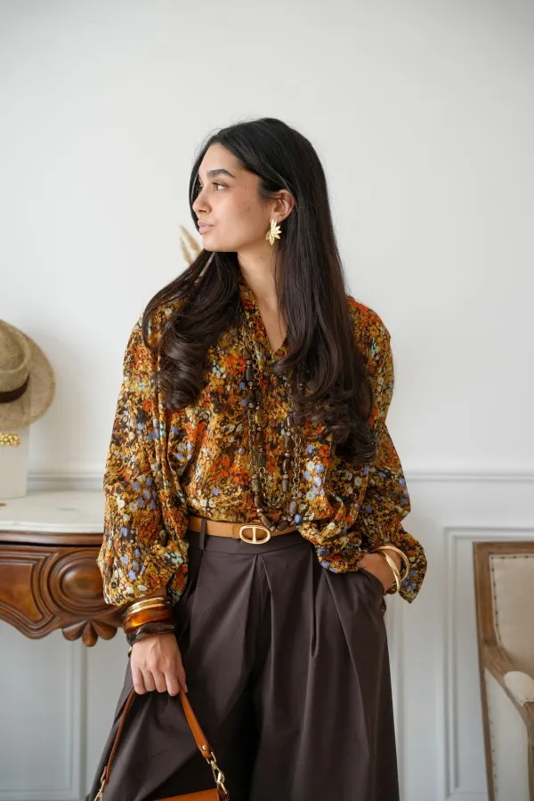 Blouse Banditas Moutarde PANDORA BANDITAS - 1 | Accueil