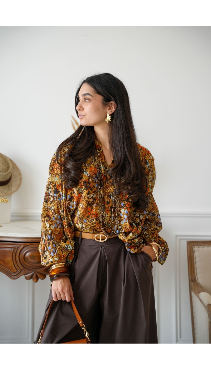 Blouse Banditas Moutarde PANDORA BANDITAS - 1 | Accueil