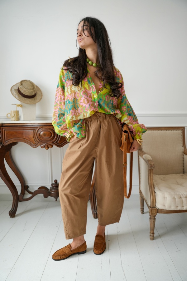 Pantalon Beige BAKER Noho - 1 | Accueil