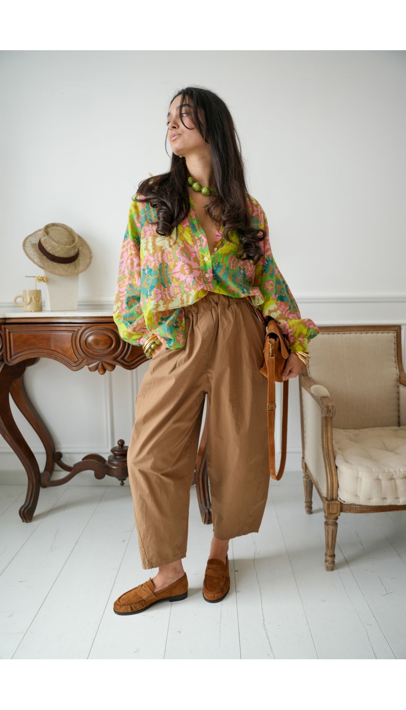 Pantalon Beige BAKER Noho - 1 | Accueil