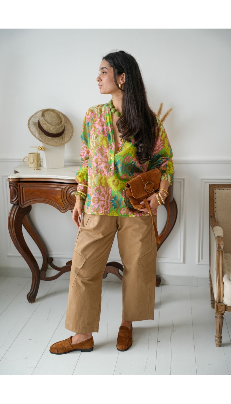 PANTALON FEMME POCHE BEIGE H26 Noho - 5 | Willkommen
