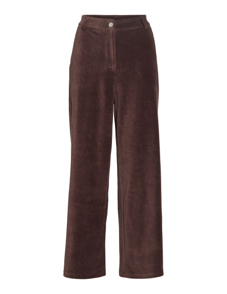 Pantalon Velours Coffee Bean VIKITA VILA - 4 | BAS