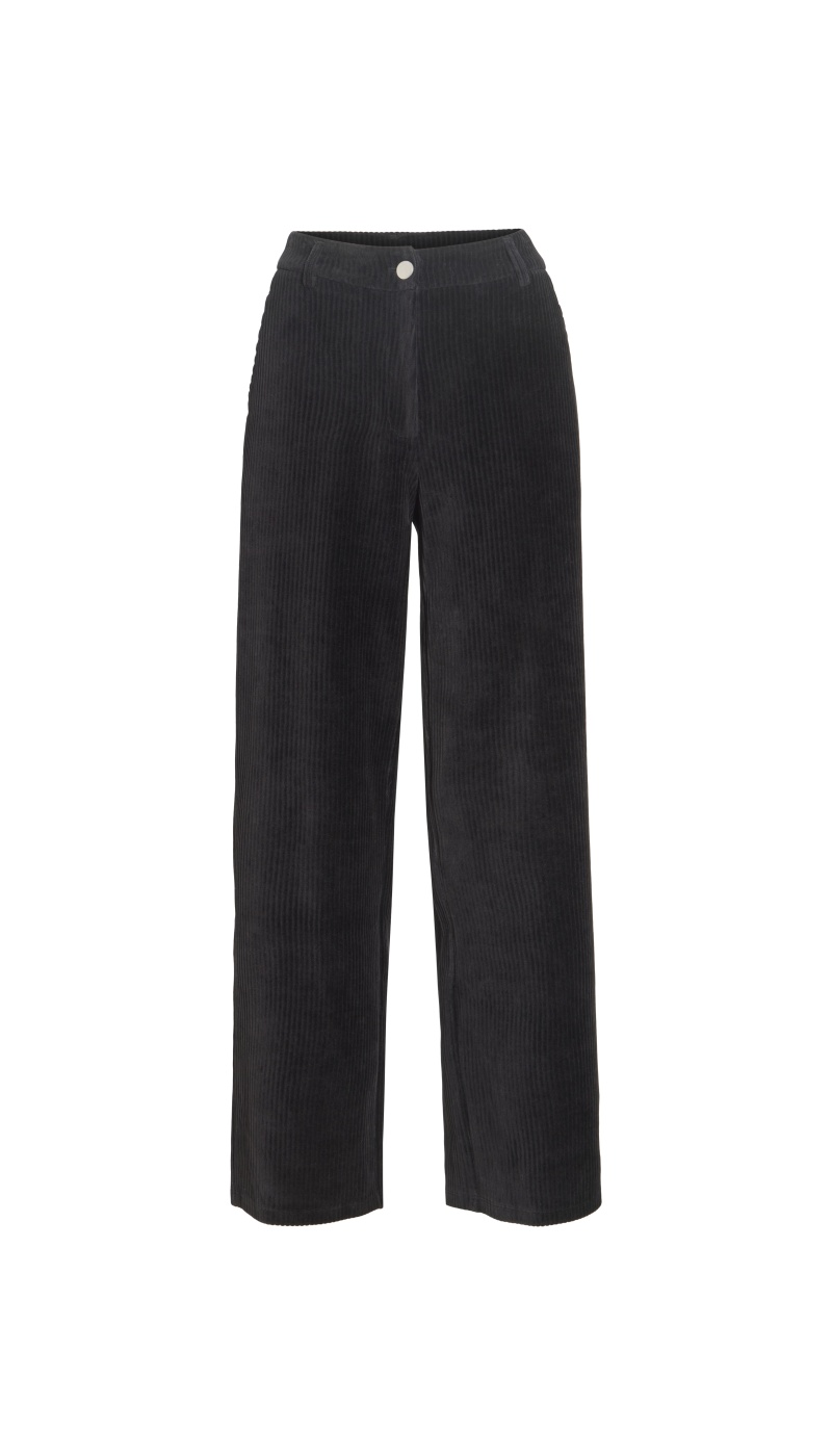 Pantalon Velours Black Beauty VIKITA VILA - 5 | BAS